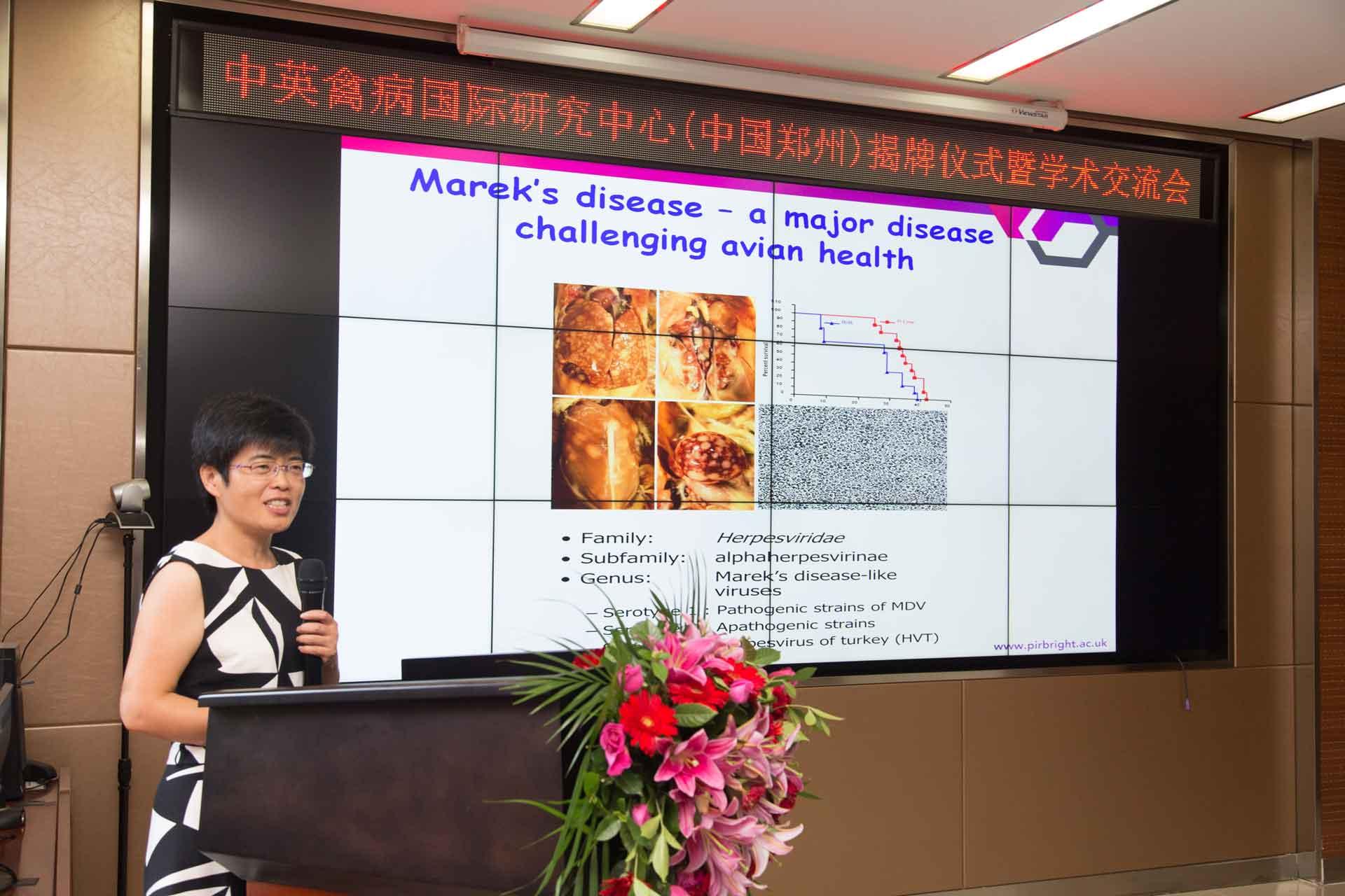 Yongxiu Yao speaking at CERAD conference 2019 Yongxiu Yao speaking at CERAD conference 2019