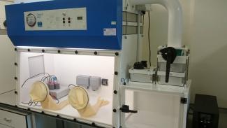 Class III Biological Safety Cabinet in laboratory
